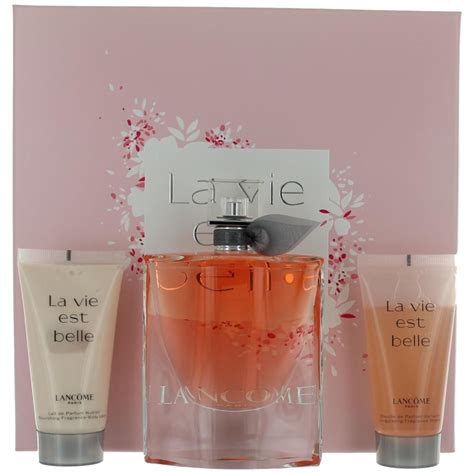 lancôme 3 piece gift set